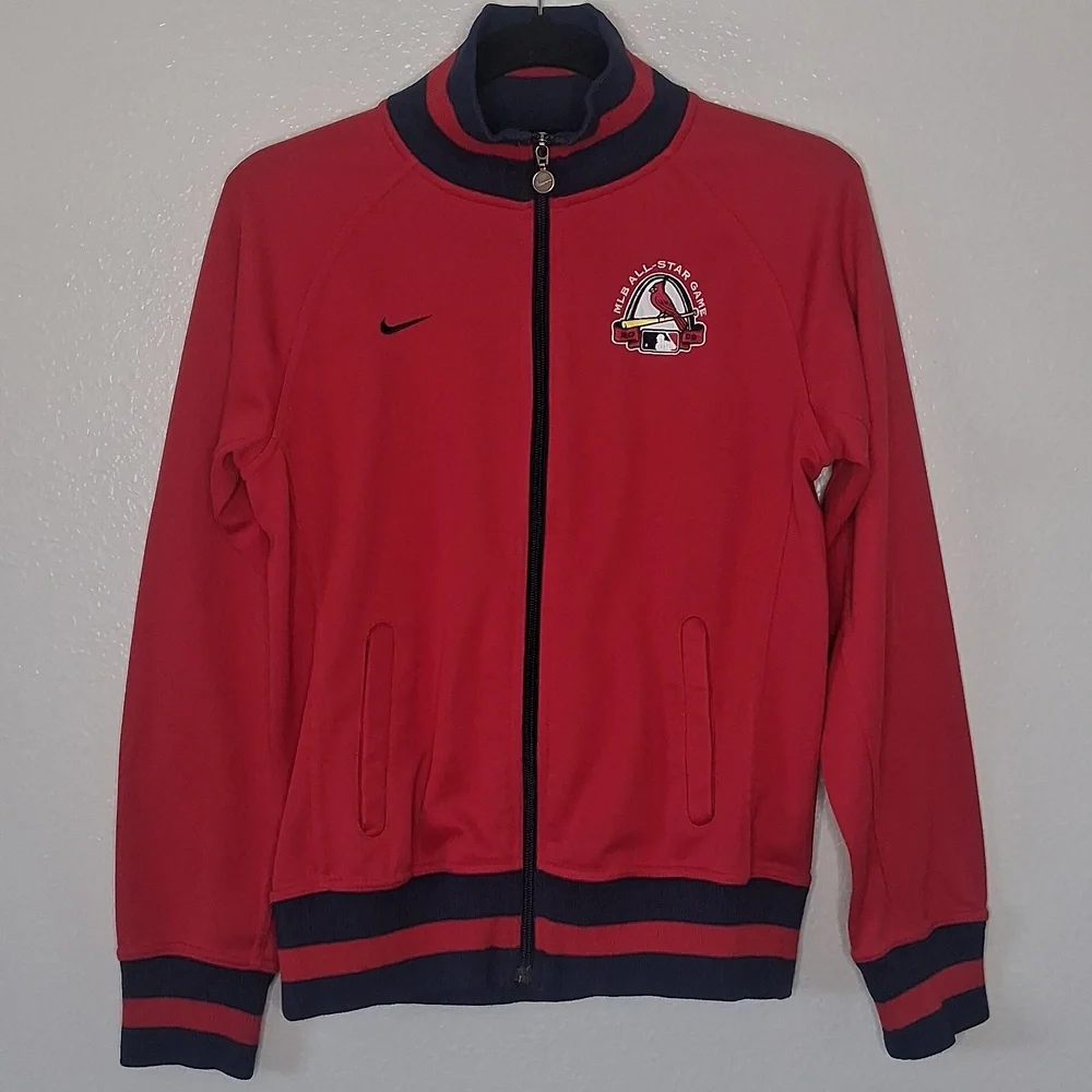 Nike St. Louis Cardinals MLB All-Star Game 2009 Zipper Jacket Boys M (8-10)